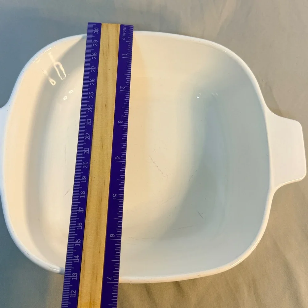 Vintage Corning Ware Cornflower Blue 1 QT Square Casserole Dish P-1-B USA